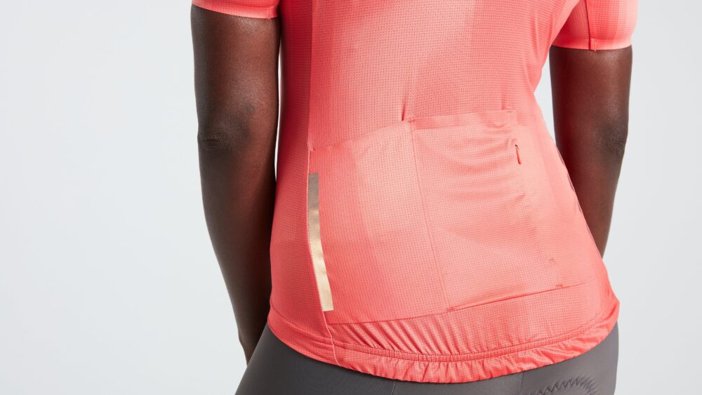 SL AIR DISTORTION JERSEY SS WMN VIVCRL