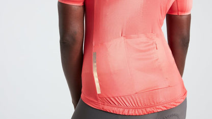 SL AIR DISTORTION JERSEY SS WMN VIVCRL