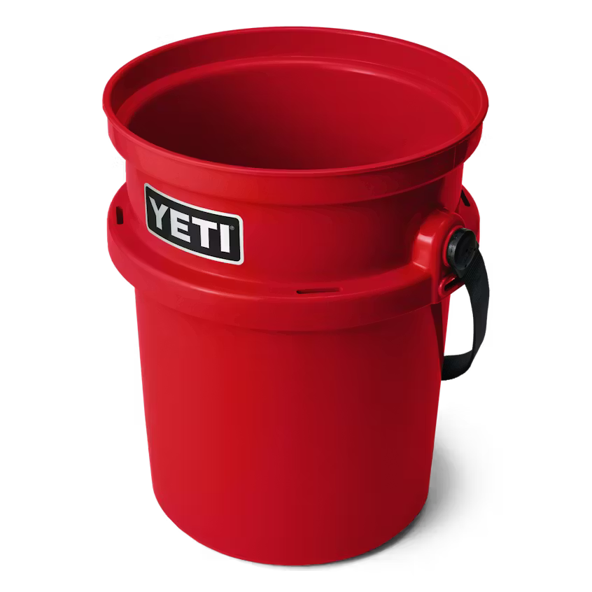 Cubeta Yeti de 5 galones (19 L)  Roja