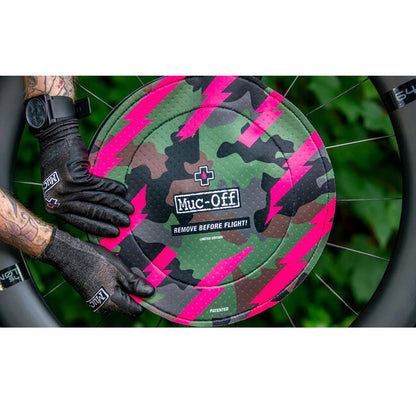MUC-OFF PROTECTORES DE FRENOS DE DISCO – CAMUFLAJE