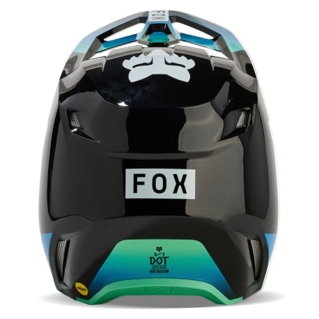 Casco Fox V1 Ballast Negro/ Azul