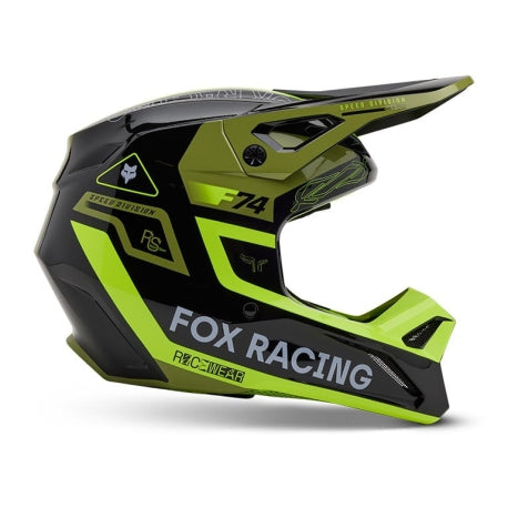 Casco Fox V1 Race Spec Color Verde