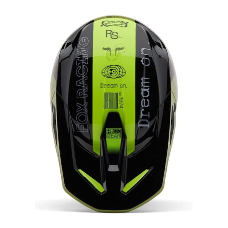 Casco Fox V1 Race Spec Color Verde