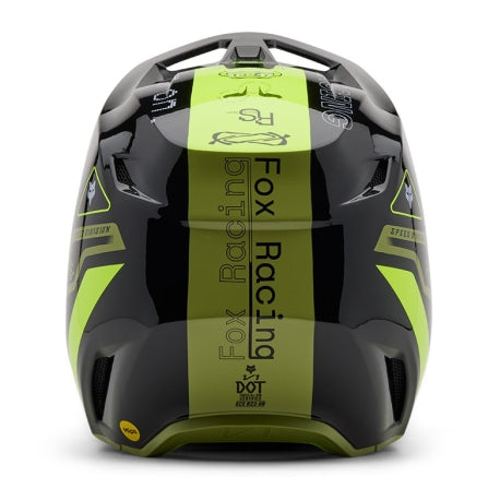 Casco Fox V1 Race Spec Color Verde