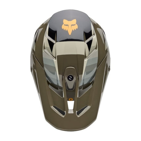 Casco Fox V3 Fade Color Marrón / Negro