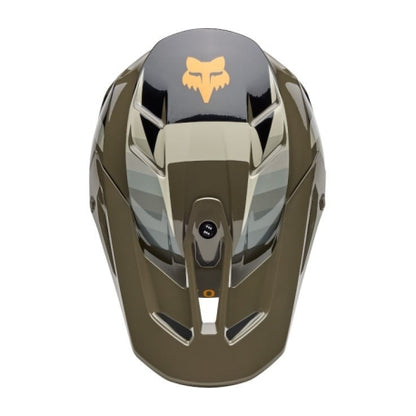Casco Fox V3 Fade Color Marrón / Negro