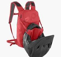 Mochila EVOC Ride 8 + bolsa de hidratacion 2LT True Red