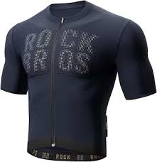 Jersey Rockbros Azul Marino/Dorado