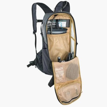Mochila EVOC Ride 12 + bolsa de hidratacion 2LT Carbon Grey – Black