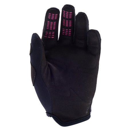 Guante Niño Fox Dirtpaw Negro / Rosa