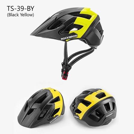 Casco Rockbros TS-39 (Negro-Amarillo)