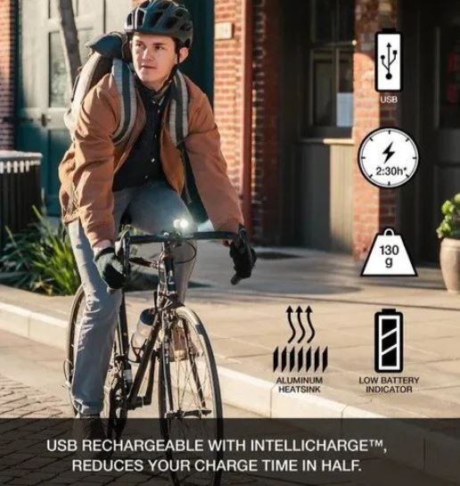 Lámparas NiteRider Lumina Micro 650 / Vmax+ 150 Led Combo