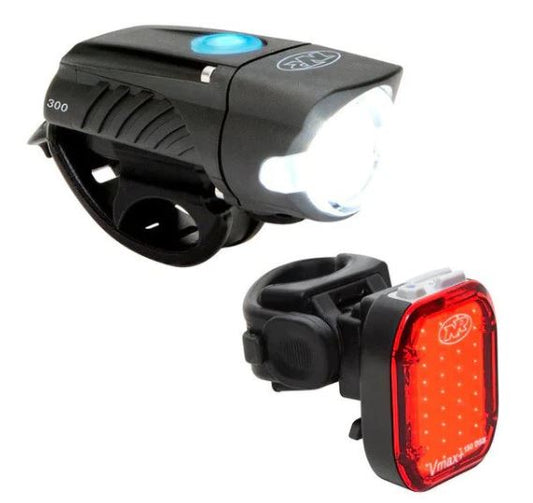 Lámparas NiteRider Swift 300 / Vmax+ 150 Led Usb Combo