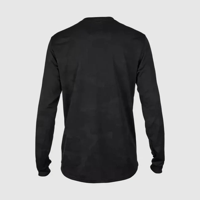 Jersey Bicicleta Ranger TruDri™ Manga Larga Negro Fox