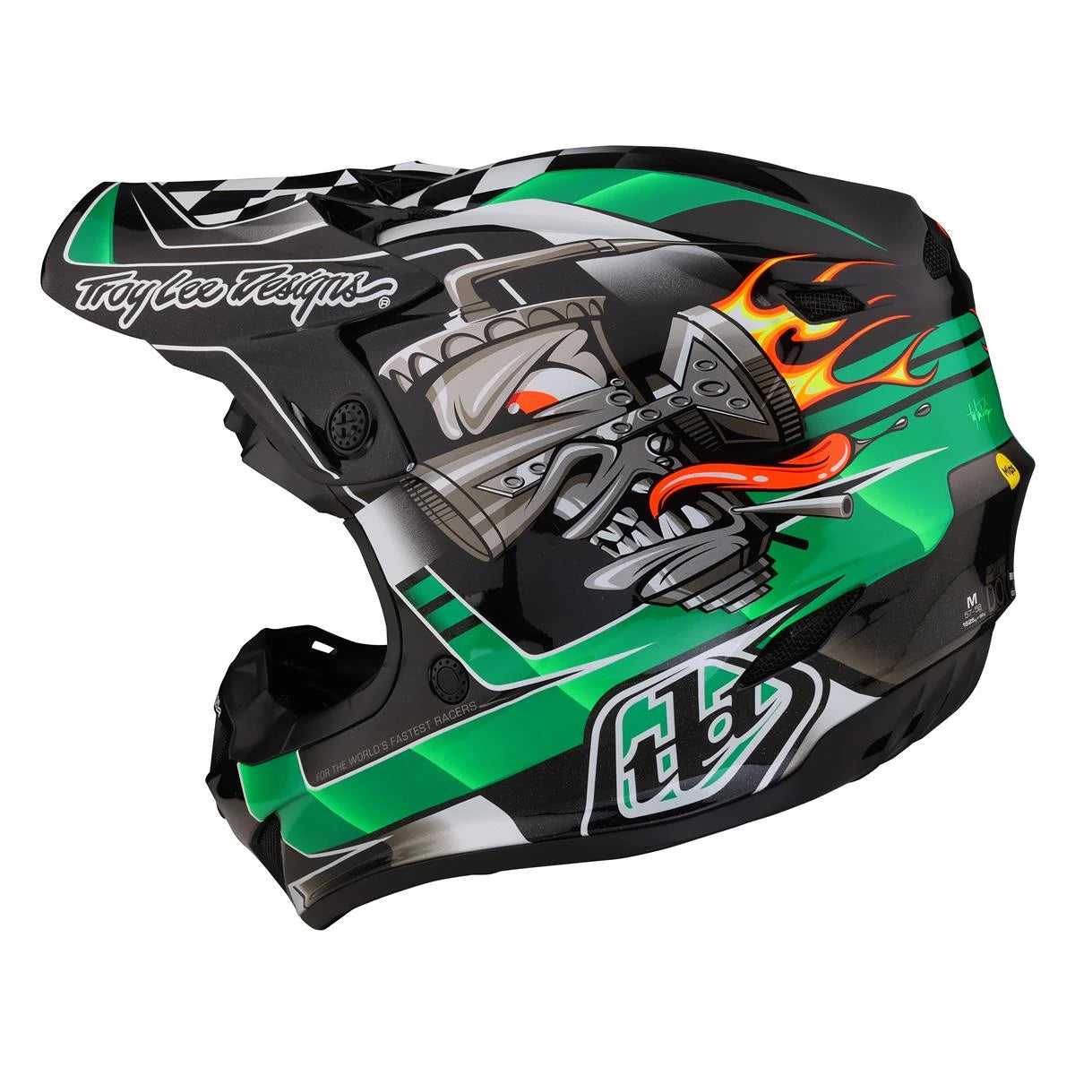 Casco MX Troy Lee Designs SE4 Polyacrylite MIPS