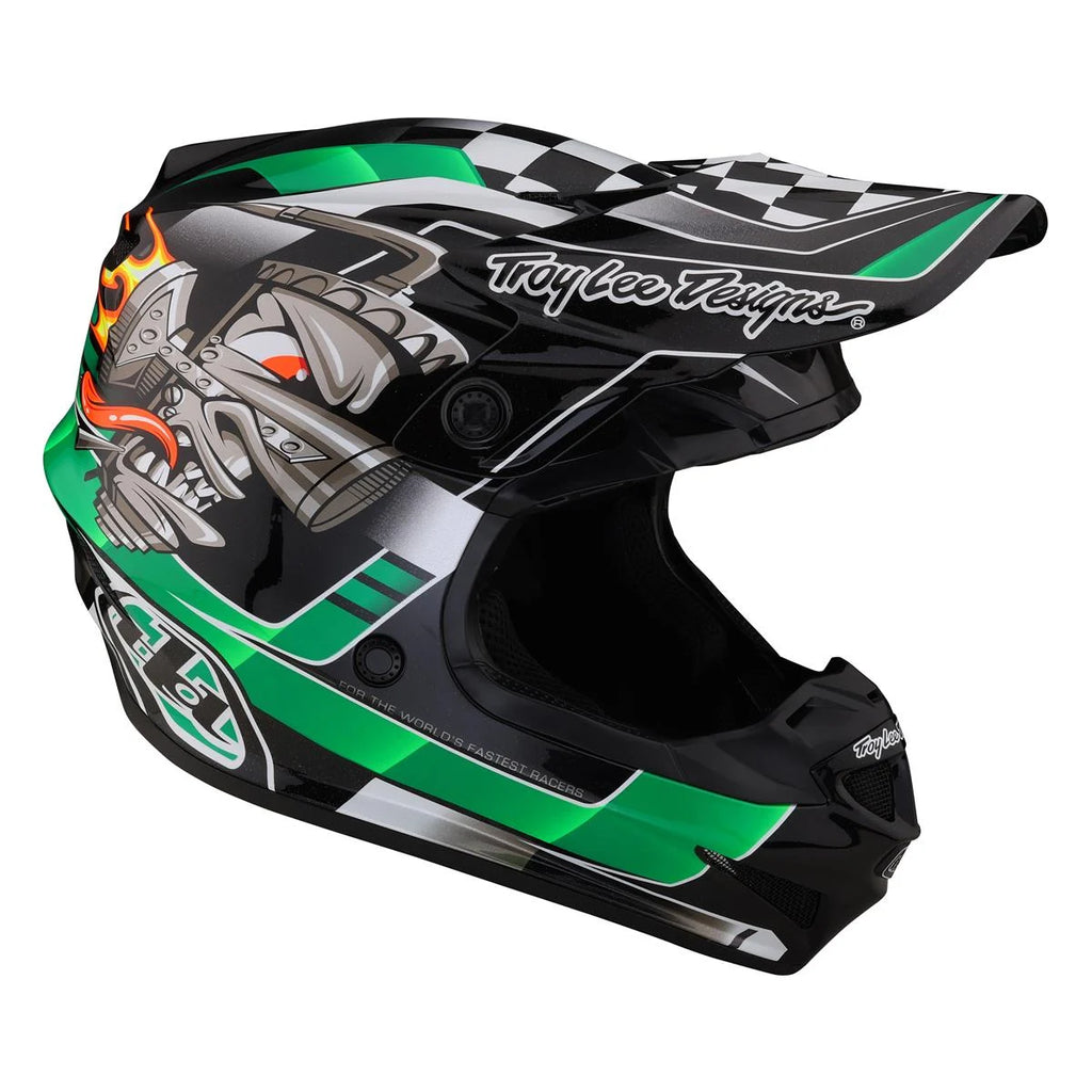 Casco MX Troy Lee Designs SE4 Polyacrylite MIPS